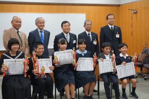 今治市長全国優勝報告並びに表敬訪問