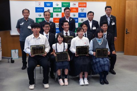 今治市文化・スポーツ賞表彰式（6月8日開催）