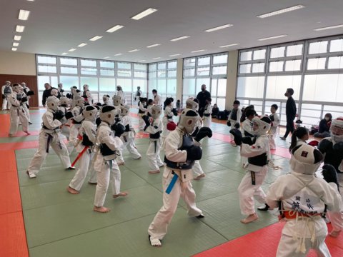 愛媛県連盟「みんなで強くなる」強化練習(3月)