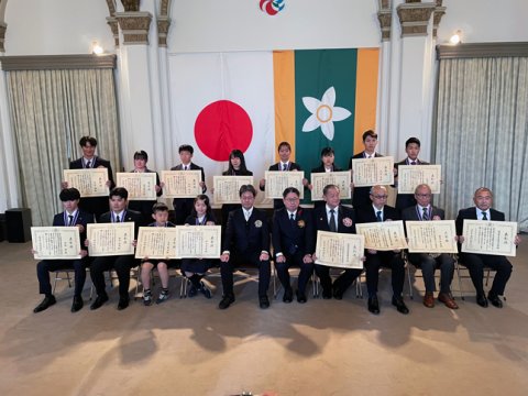 愛顔のえひめ文化スポーツ賞表彰式（12月26日開催）