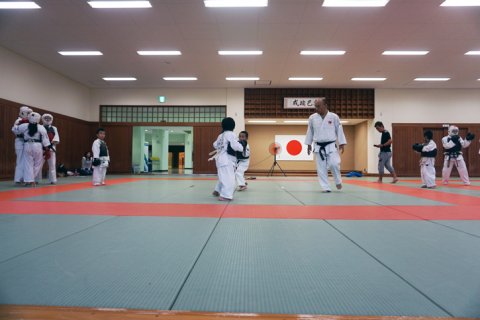 大型で非常に強い台風24号(チャーミー)愛媛県連盟強化練習(9月-2)