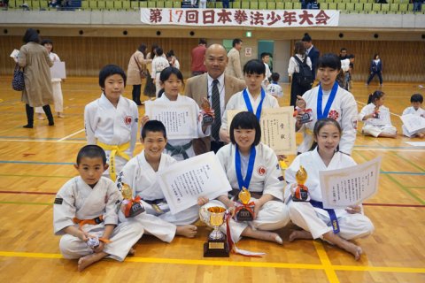 第17回日本拳法全国少年大会・団体戦　第2回個人戦