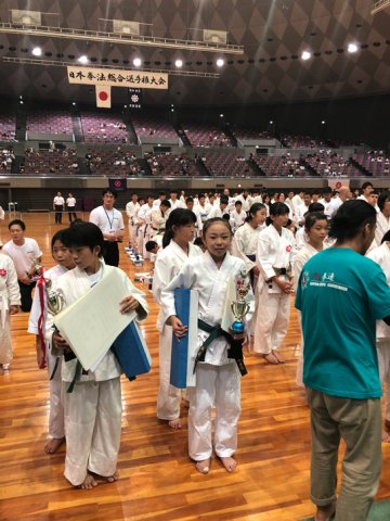 2018日本拳法総合選手権大会決勝戦(小学5年女子) by 今治拳友会
