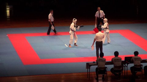 2018日本拳法総合選手権大会決勝戦(小学6年男子) by 今治拳友会