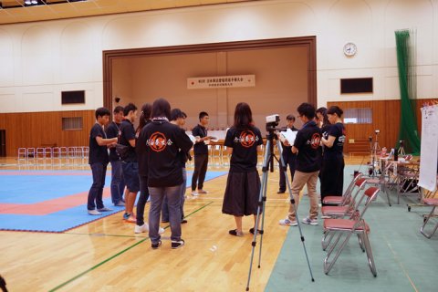 2018日本拳法愛媛県大会ウォーミングアップ by 今治拳友会