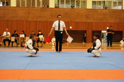 2018日本拳法愛媛県大会決戦(小学2年) by 今治拳友会