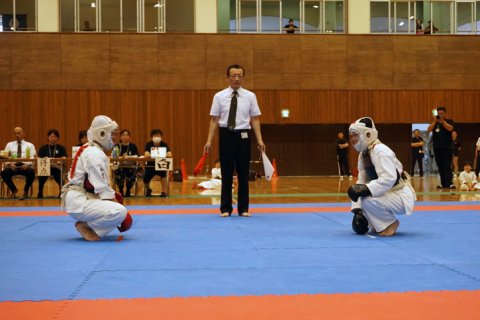 2018日本拳法愛媛県大会決勝戦(中学生女子) by 今治拳友会