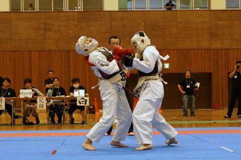 2018日本拳法愛媛県大会決勝戦(中学生女子) by 今治拳友会