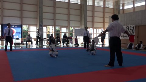 2018日本拳法徳島大会決勝戦(小学2年男子) by 今治拳友会