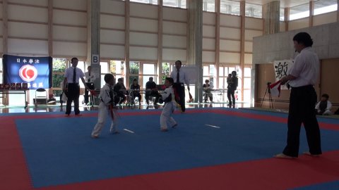 2018日本拳法徳島大会決勝戦(小学2年男子) by 今治拳友会