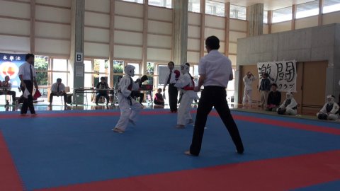 2018日本拳法徳島大会決勝戦(小学5・6年女子) by 今治拳友会