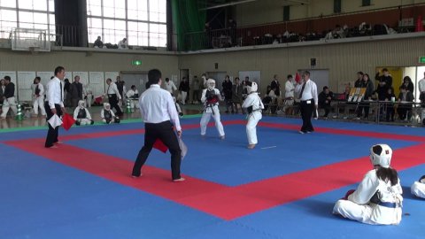 2018日本拳法岡山県準決勝(小学5年生) by 今治拳友会