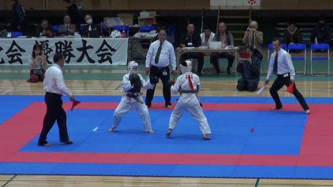 2018日本拳法白虎会大会決勝戦(小学6年生男子) by 今治拳友会