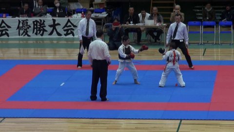 2018日本拳法白虎会大会決勝戦(小学2年生男子) by 今治拳友会