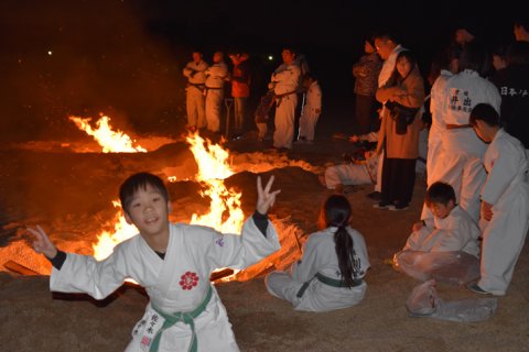 今治拳友会冬の祭典第8回寒稽古