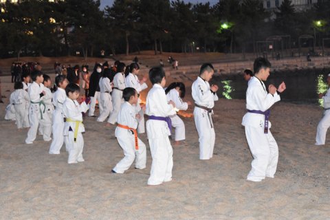 今治拳友会冬の祭典第8回寒稽古