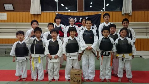 岡山総社道場今治拳友会合同練習