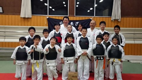 岡山総社道場今治拳友会合同練習