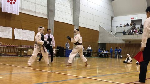 2019日本拳法全国少年大会個人戦決勝(中学1年男子) ver. 今治拳友会