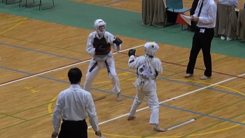 2019日本拳法全国少年大会個人戦決勝(小学6年女子) ver.今治拳友会