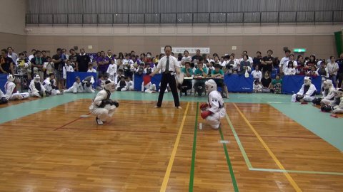 2019旭区民日本拳法大会 決勝戦(小学5年女子) by 今治拳友会
