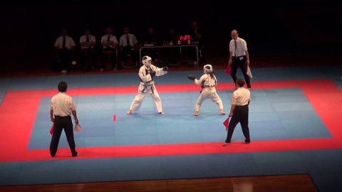 2019日本拳法総合選手権大会決勝戦(小学6年女子) by 今治拳友会