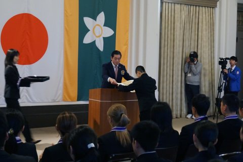 愛顔のえひめ文化スポーツ賞表彰式