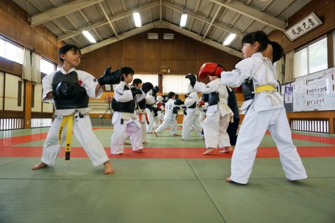 今治拳友会「みんなで強くなる！」2019年稽古納め