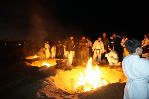 今治拳友会冬の祭典第9回寒稽古