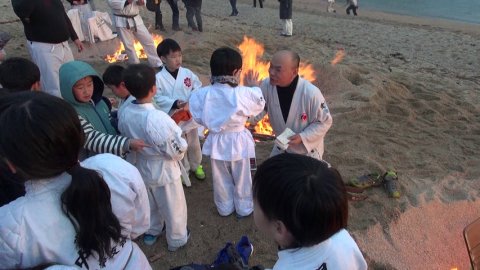 今治拳友会冬の祭典第9回寒稽古