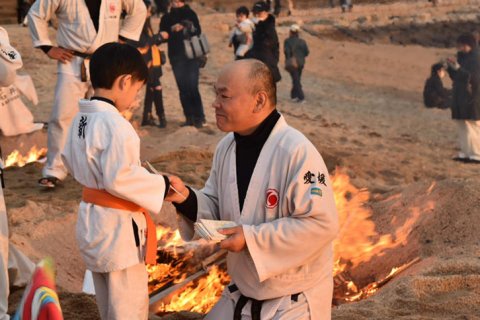 今治拳友会冬の祭典第9回寒稽古