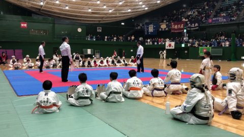 2020日本拳法白虎会大会決勝戦(小学校1年生女子) by 今治拳友会
