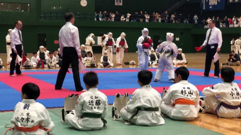 2020日本拳法白虎会大会決勝戦(小学校5年生女子) by 今治拳友会