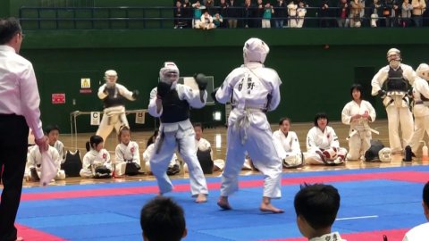 2020日本拳法白虎会大会(中学1年生男子)