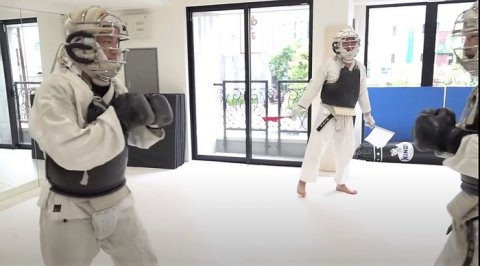 日本拳法のチャンピオンとガチスパーリングしてみた