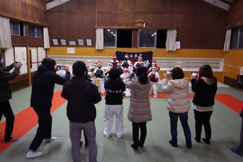 今治拳友会サタディナイト・クリスマス稽古