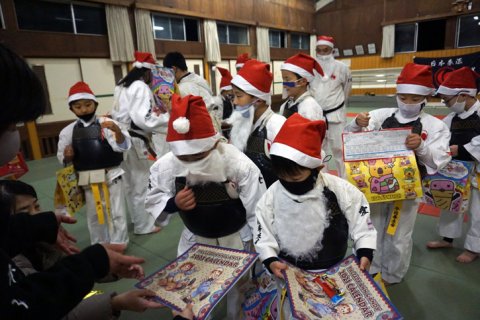 今治拳友会サタディナイト・クリスマス稽古