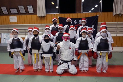 今治拳友会サタディナイト・クリスマス稽古