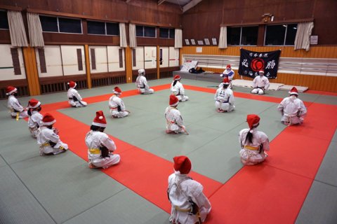 今治拳友会サタディナイト・クリスマス稽古
