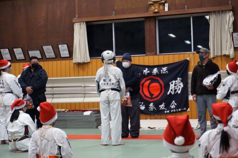 今治拳友会サタディナイト・クリスマス稽古