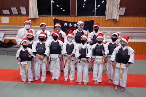 今治拳友会サタディナイト・クリスマス稽古