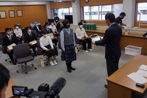 今治市文化・スポーツ賞表彰式