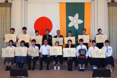 愛顔のえひめ文化スポーツ賞表彰式