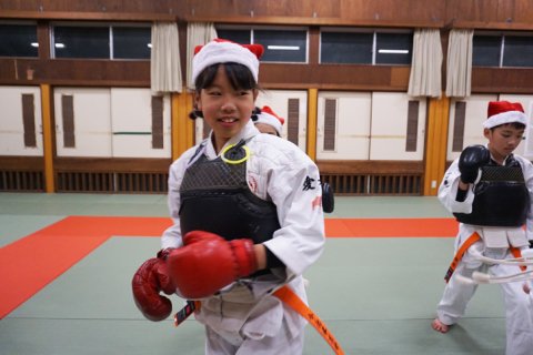 今治拳友会サタディナイト・クリスマス稽古