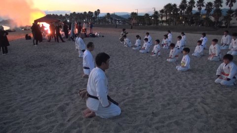 今治拳友会冬の祭典 第一部 第10回寒稽古