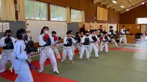 今治拳友会冬の祭典 第二部  第1回初夢稽古