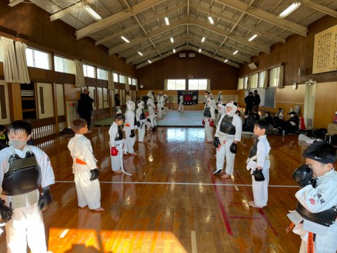 今治拳友会冬の祭典 第二部  第1回初夢稽古