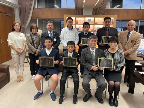 今治市文化・スポーツ賞表彰式（1月20日開催）