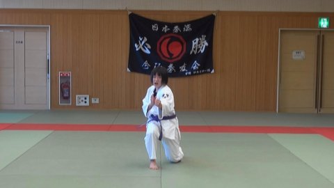 青風之形 (SEIFU) (左) by 愛媛県連盟審査 (2023/02/05)