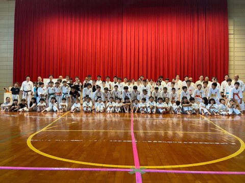 岡山総社道場主催合同合宿並びに中四国合同講習